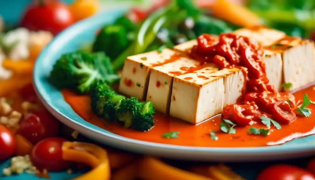 Low Carb Tofu Tomato Recipe