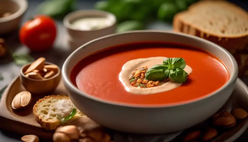 Low Carb Tomato Basil Bisque Recipe