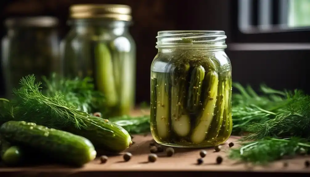 Low Carb Refrigerator Dill Pickles Recipe Small Batch