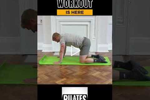 20 Min Beginners Session Live Full Vid Link Below 👇 #pilates #backpainrelief  #pilatesformen