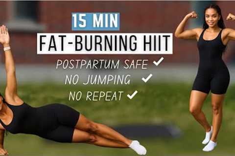 15-Min Fat-Burning HIIT Workout | Lose Weight Fast – No Equipment