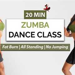 20 Min Zumba Dance Workout 💃 | Full Body Fat Burn, Weight Loss & Fun Cardio Class