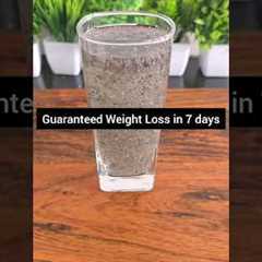 Weight loss drink | Chia seeds drink #weightloss #bellyfatloss #shorts