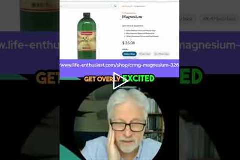 Magnesium Deficiency: Why You Need More Magnesium! #shorts