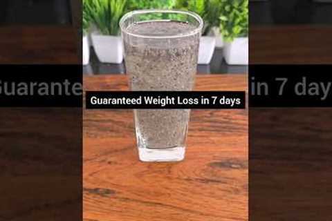 Weight loss drink | Chia seeds drink #weightloss #bellyfatloss #shorts