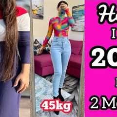 My Weight Loss Journey ~ From 65kg To 45kg | How i Lost 20 kgs At Home