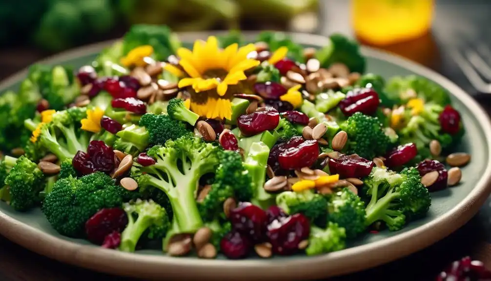 Low Carb Broccoli Salad Recipe With Craisins