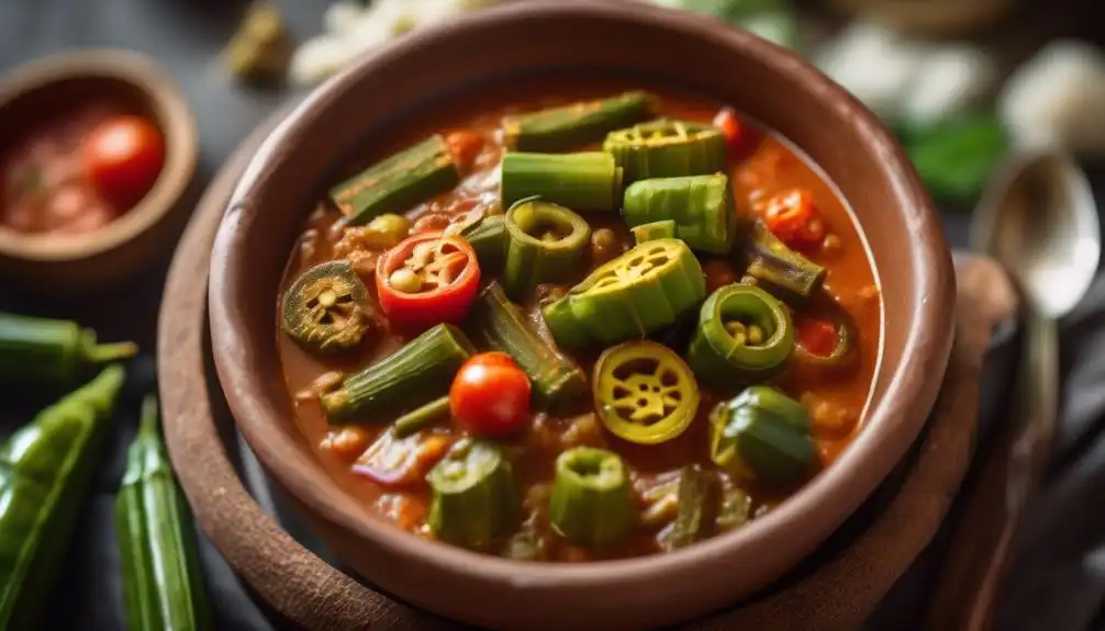 Low Carb Ghanaian Okra Stew Recipe