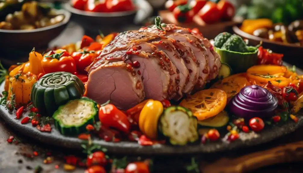 Low Carb Pork Roast With Vegetables Recipe