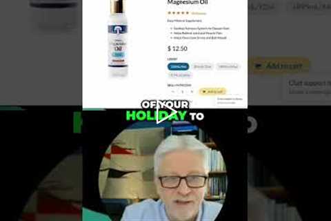 Magnesium Oil: Detox & Rejuvenate Your Body, Health & Wisdom! #shorts