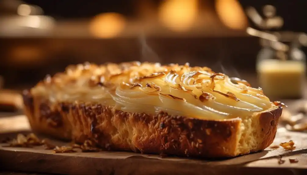 Low Carb Caramelized Onion Bread Recipe