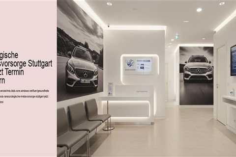 Urologische Krebsvorsorge Stuttgart – Jetzt Termin sichern