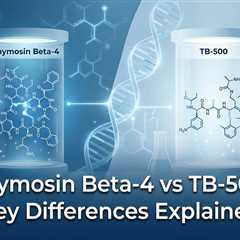 TB-500 vs Thymosin Beta-4: Complete Healing Guide 2024