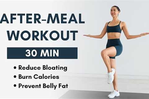 30 Min After-Meal Workout | Burn Belly Fat & Reduce Bloating (No Jumps, No Squats, No Lunges)